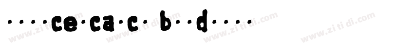 sourcescancn bold字体转换